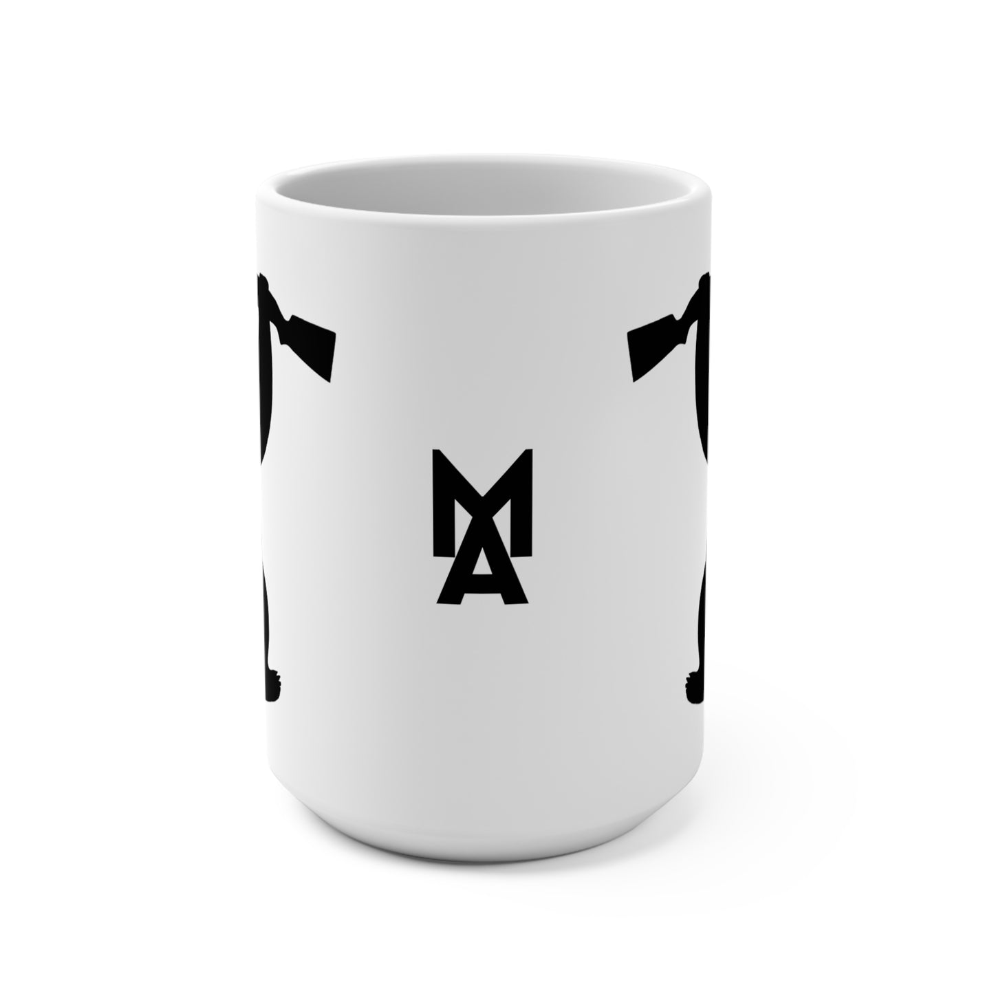 Bear Armed 15oz Mug (White)
