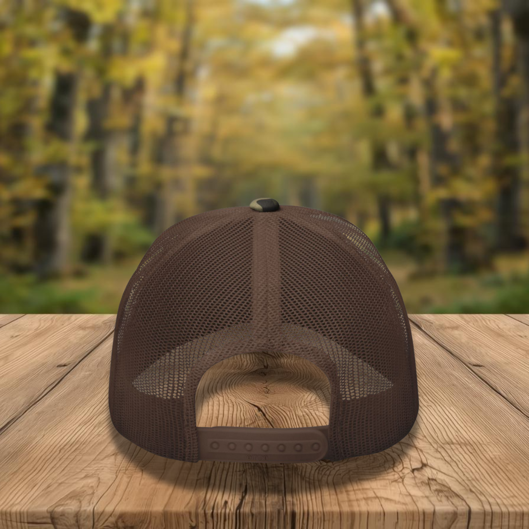 Knuckle Dragger Camo Hat (Snapback)