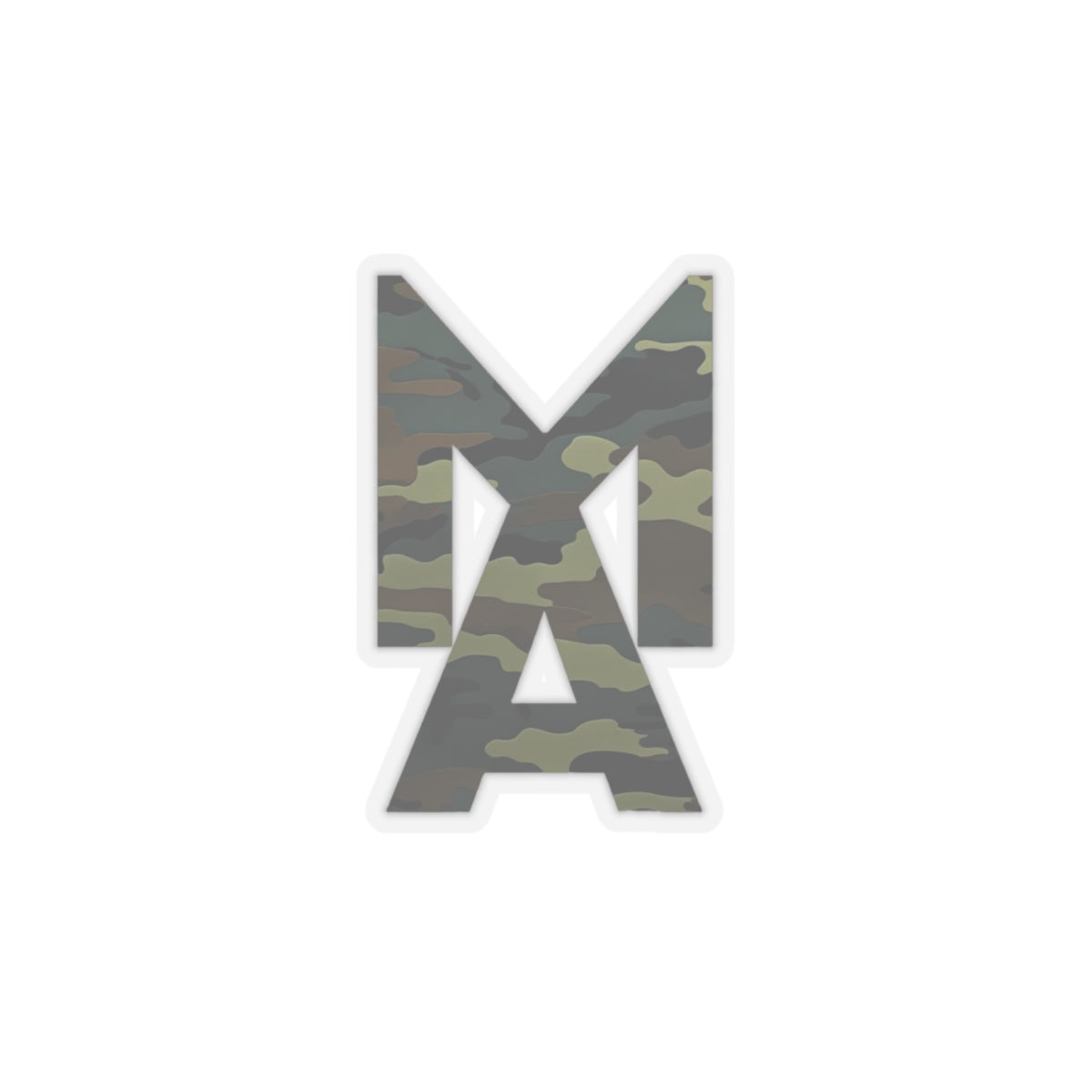 MA Logo Sticker (Camo 2)