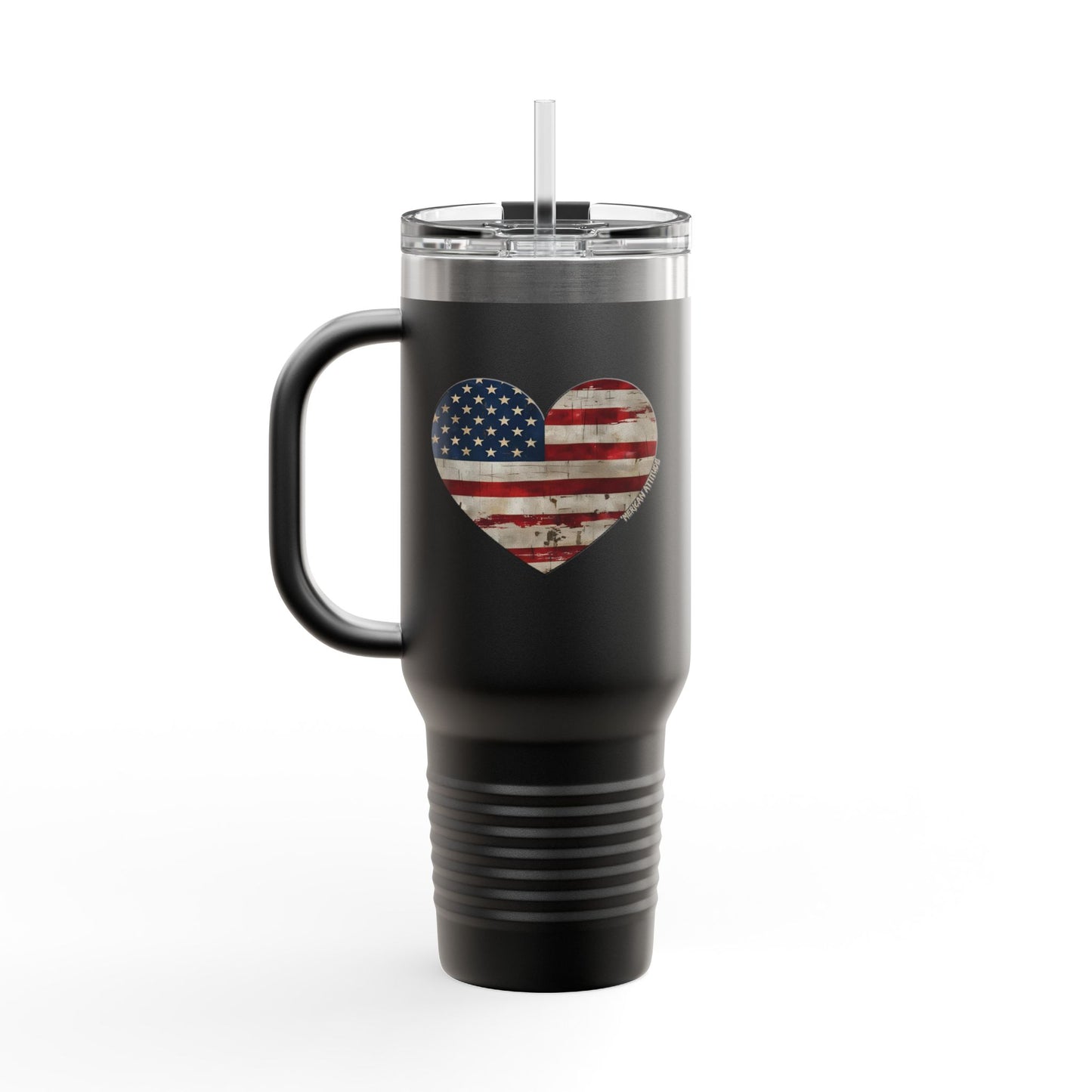 The Flag Is In Your Heart Tumbler (40oz)