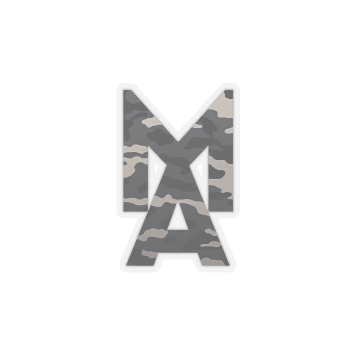 MA Logo Sticker (Camo 4)