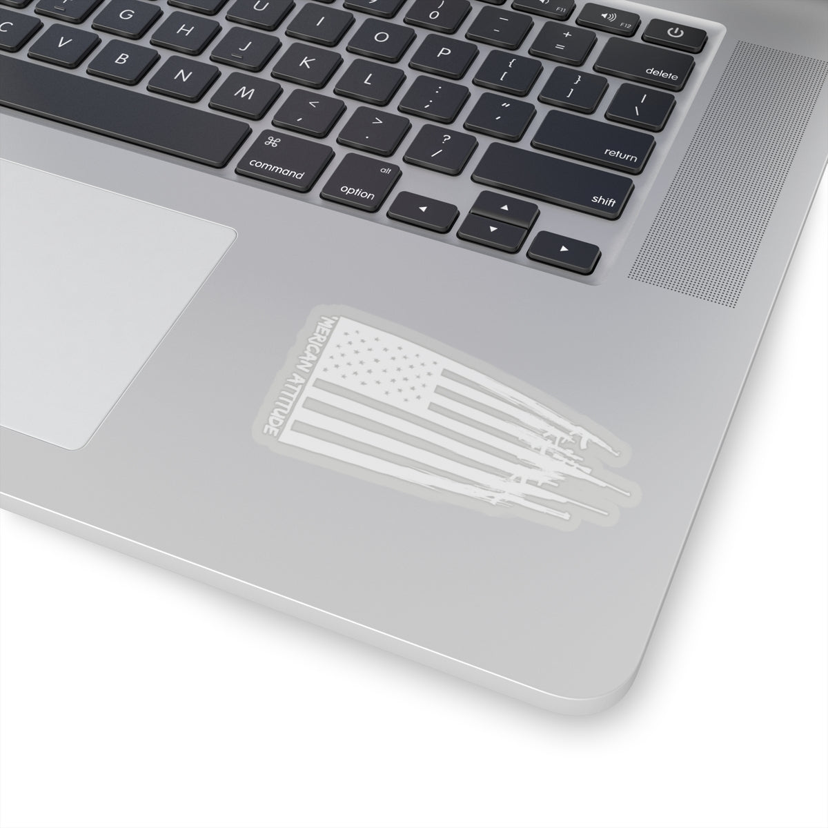 2A Flag Sticker (White)