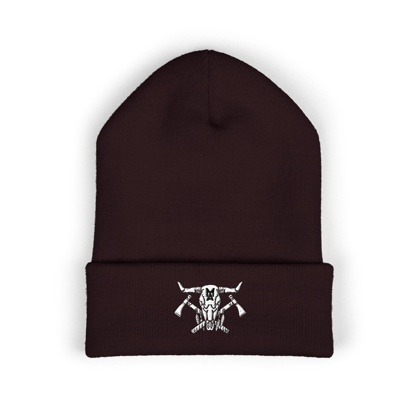 MA Skull & Hatchets Beanie 2