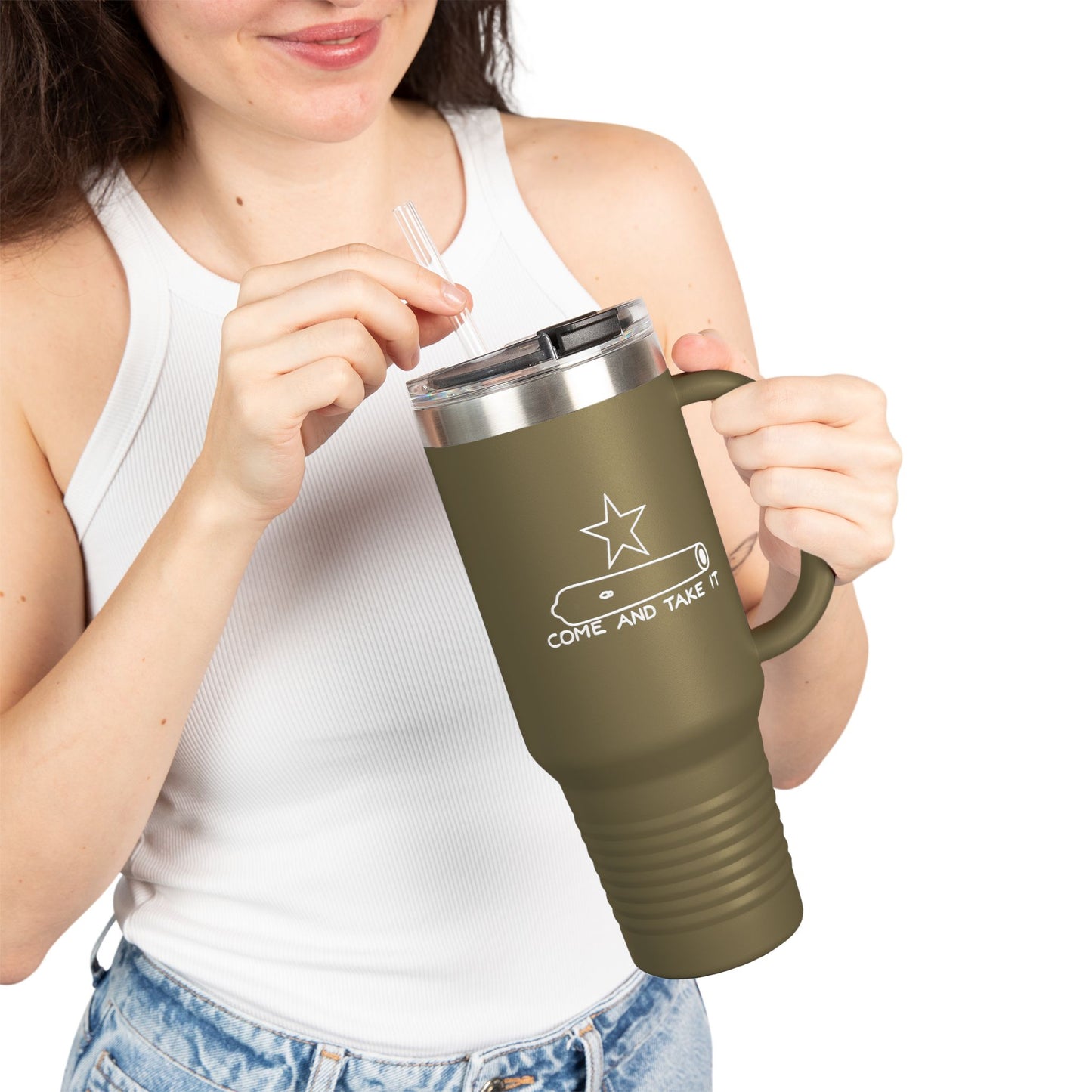 Come And Take It Cannon Tumbler (40oz)