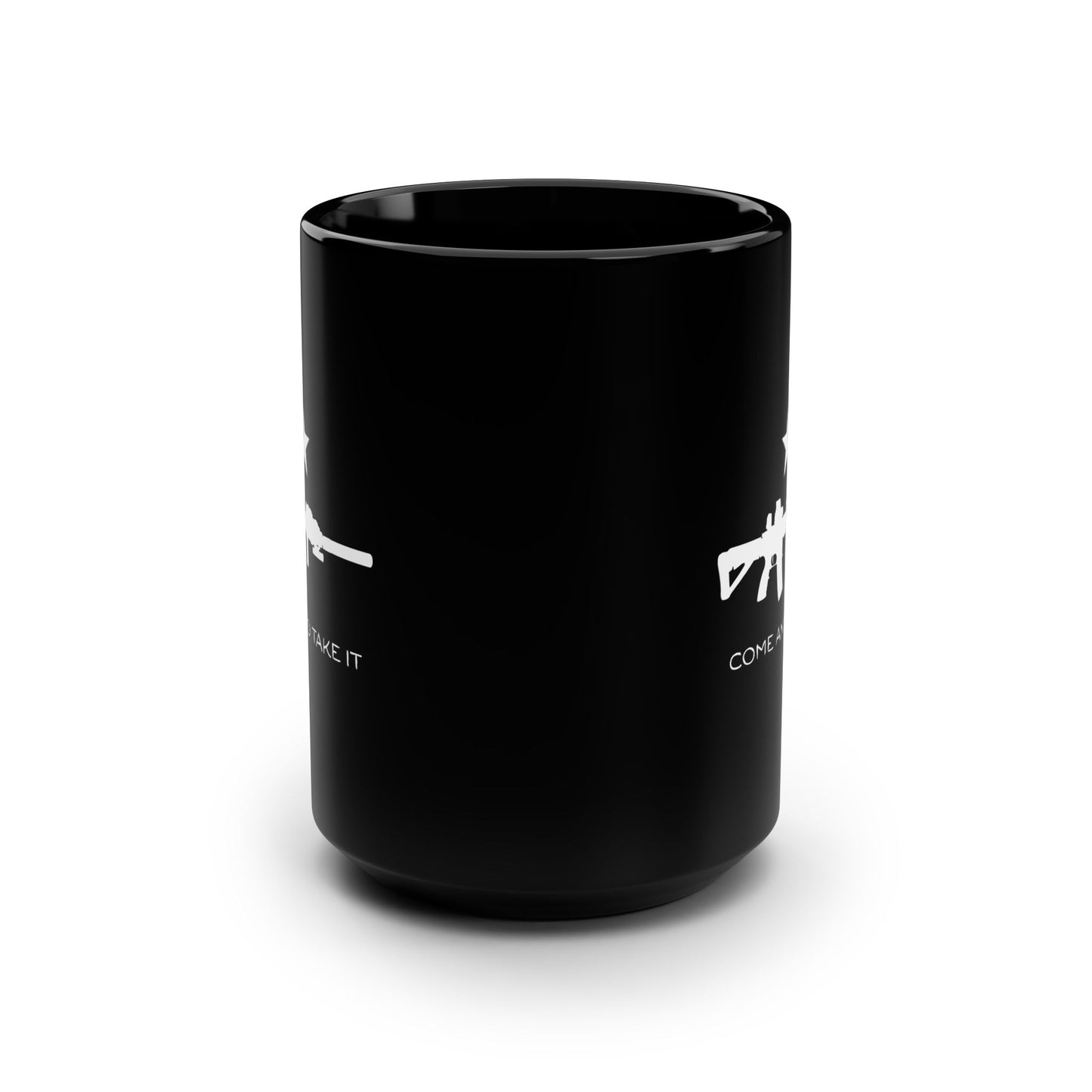 Come And Take It AR  15oz Mug (Black)