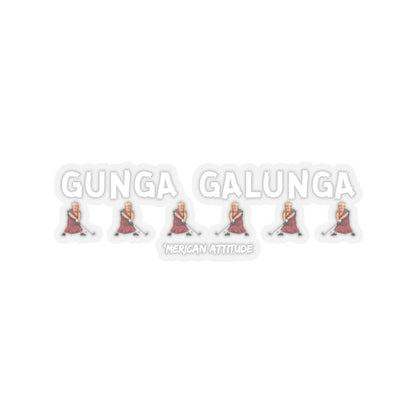 Gunga Galunga Sticker (White)