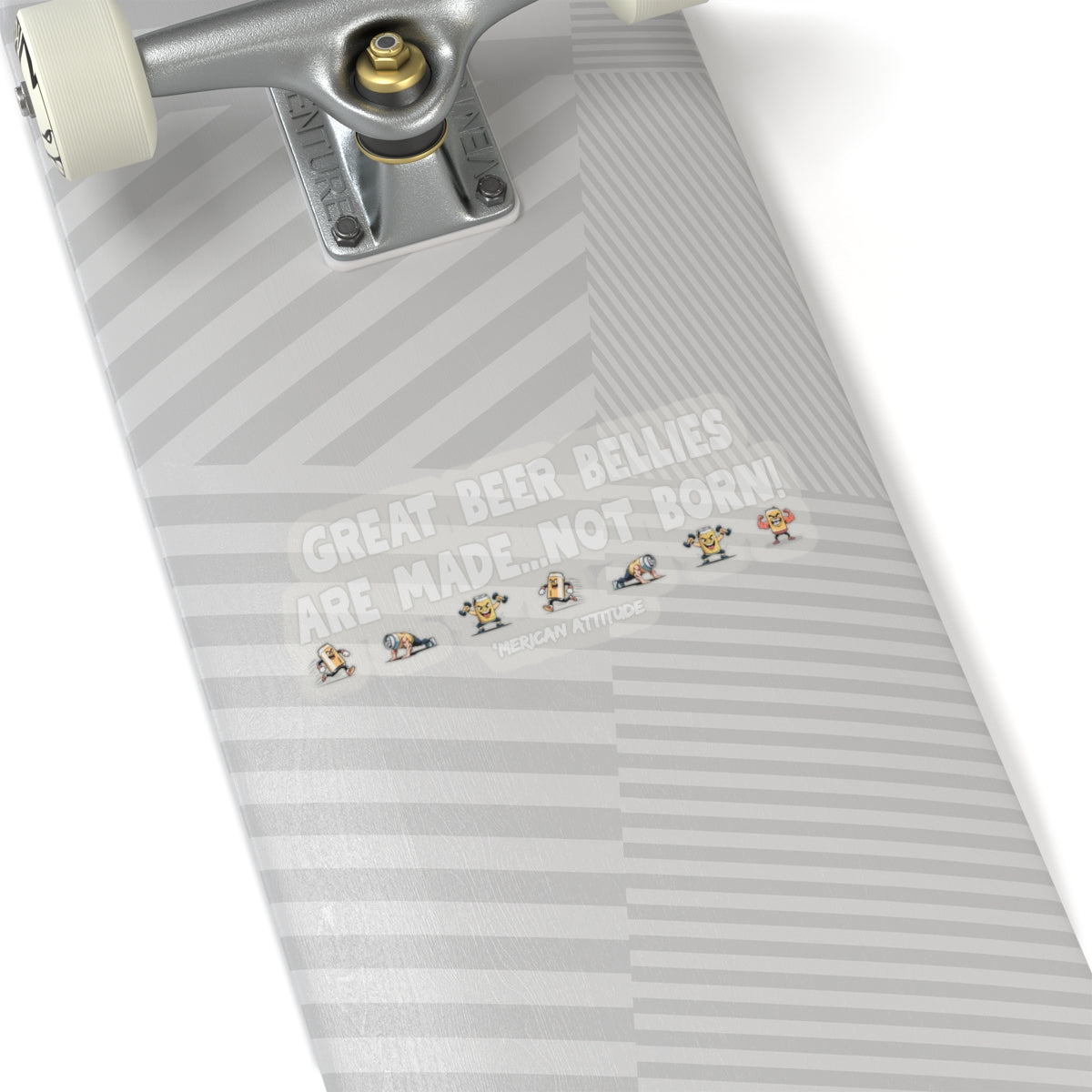 Great Beer Bellies Sticker (White)