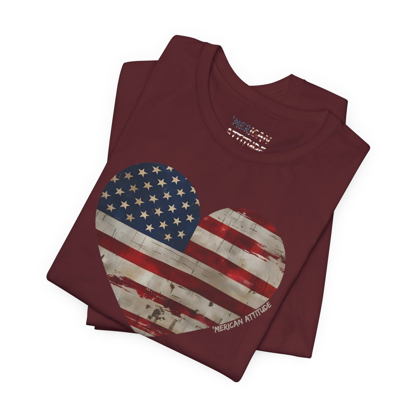 The Flag Is In Your Heart T-Shirt (Unisex)