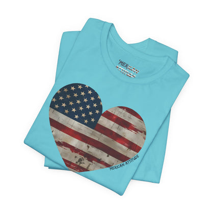 The Flag Is In Your Heart T-Shirt (Unisex)