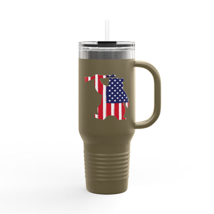 Armed Bear RW&B Tumbler (40oz)