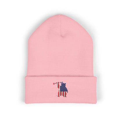RW&B Armed Bear Beanie