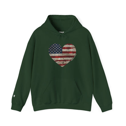 The Flag Is In Your Heart Hoodie