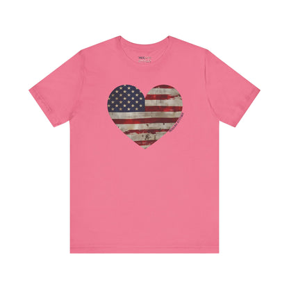 The Flag Is In Your Heart T-Shirt (Unisex)