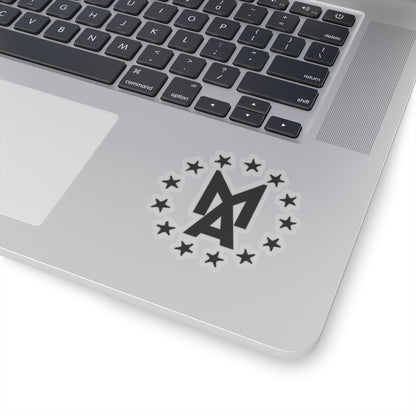 MA Stars Logo Sticker (Black)
