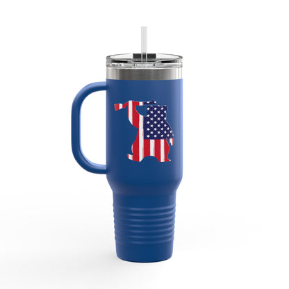 Armed Bear RW&B Tumbler (40oz)