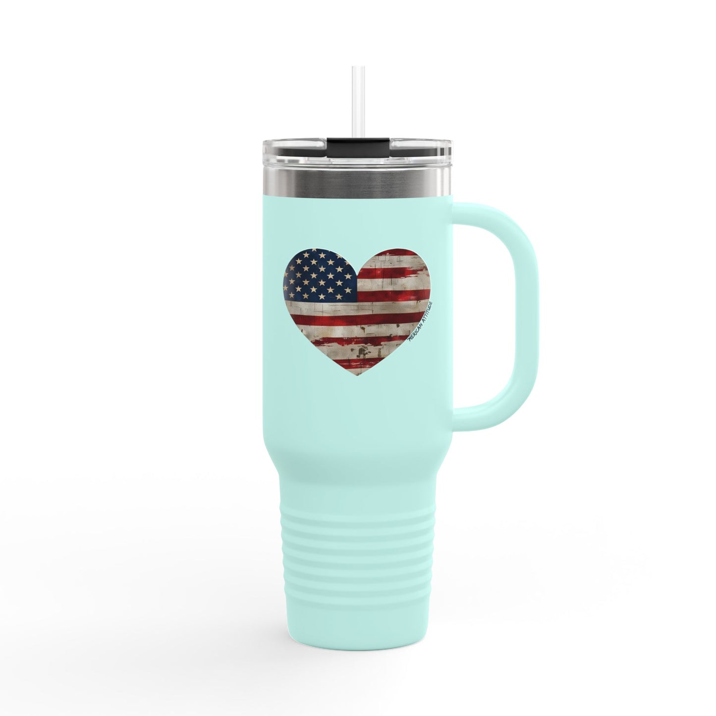 The Flag Is In Your Heart Tumbler (40oz)