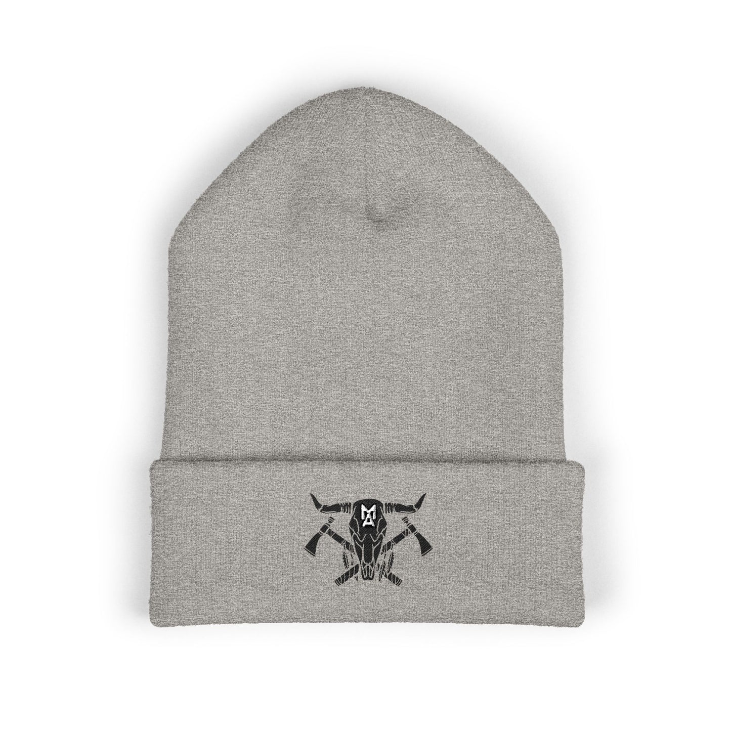 MA Skull & Hatchets Beanie 1