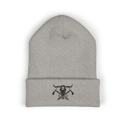 MA Skull & Hatchets Beanie 1