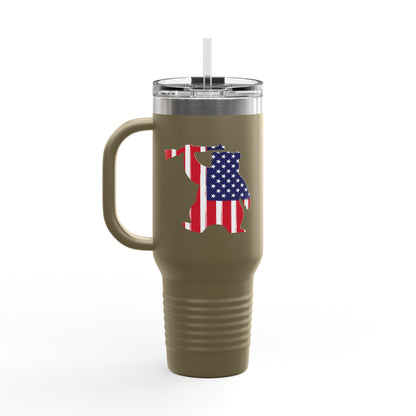 Armed Bear RW&B Tumbler (40oz)