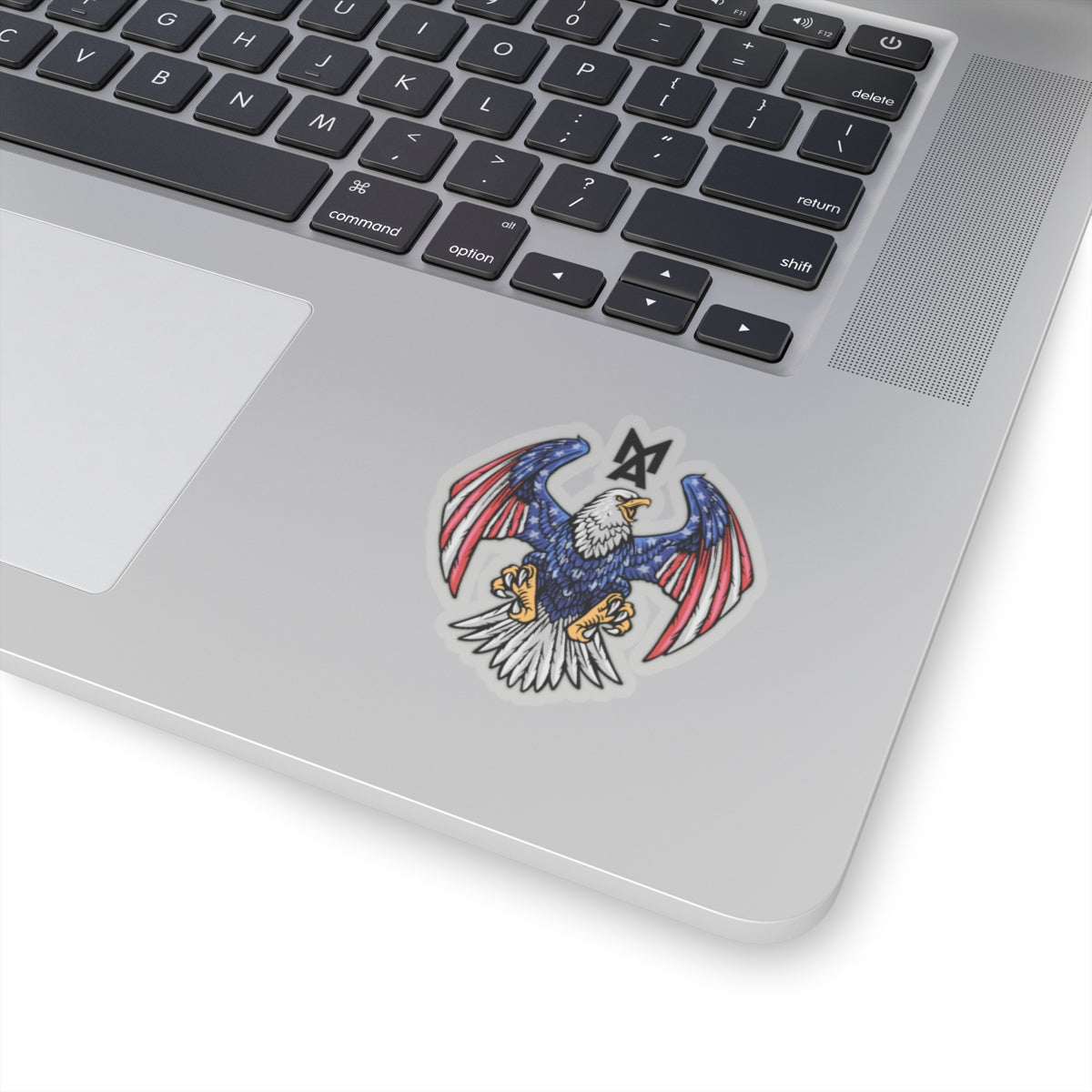 MA Eagle Logo Sticker (Black)