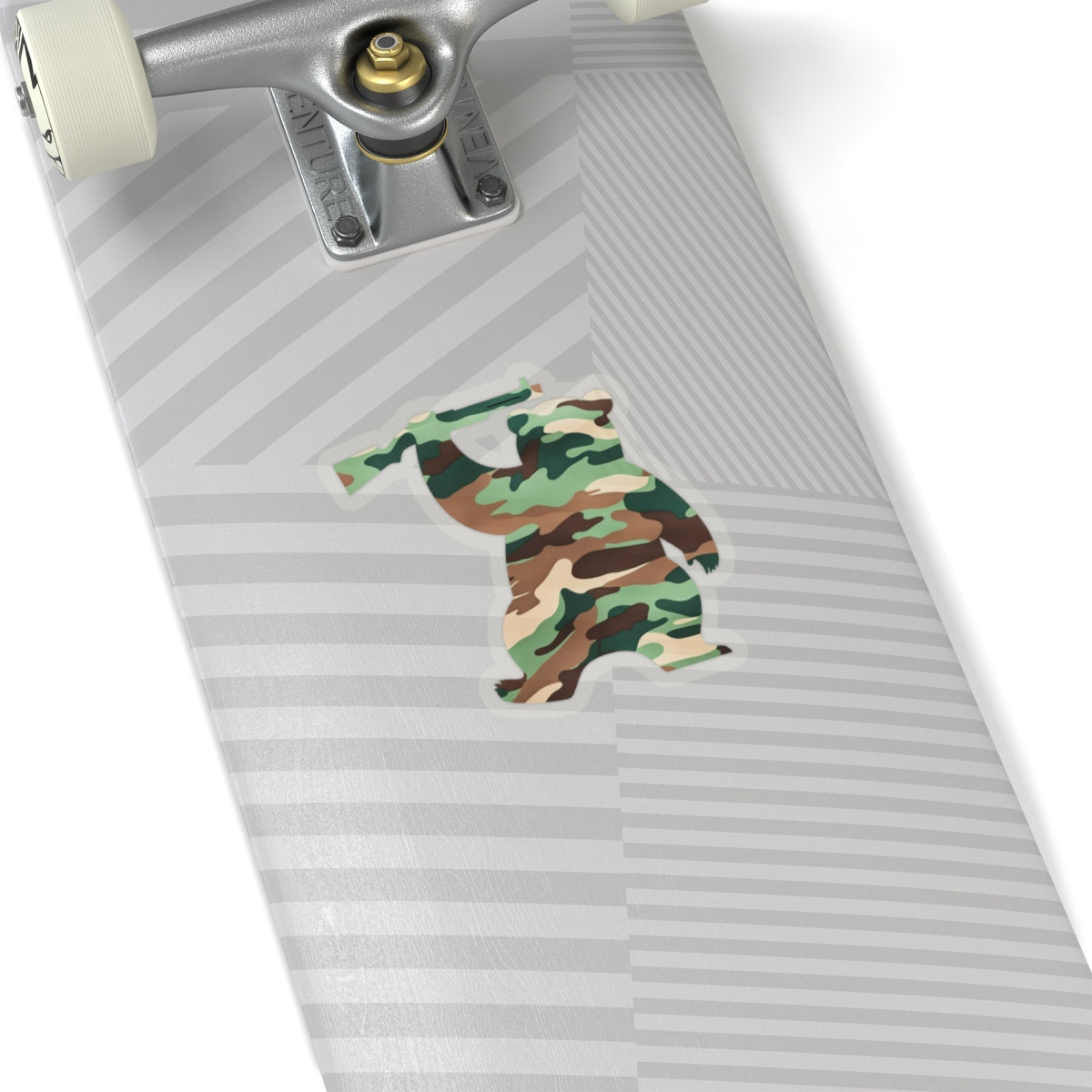 MA Armed Bear Logo Sticker (Camo 1)