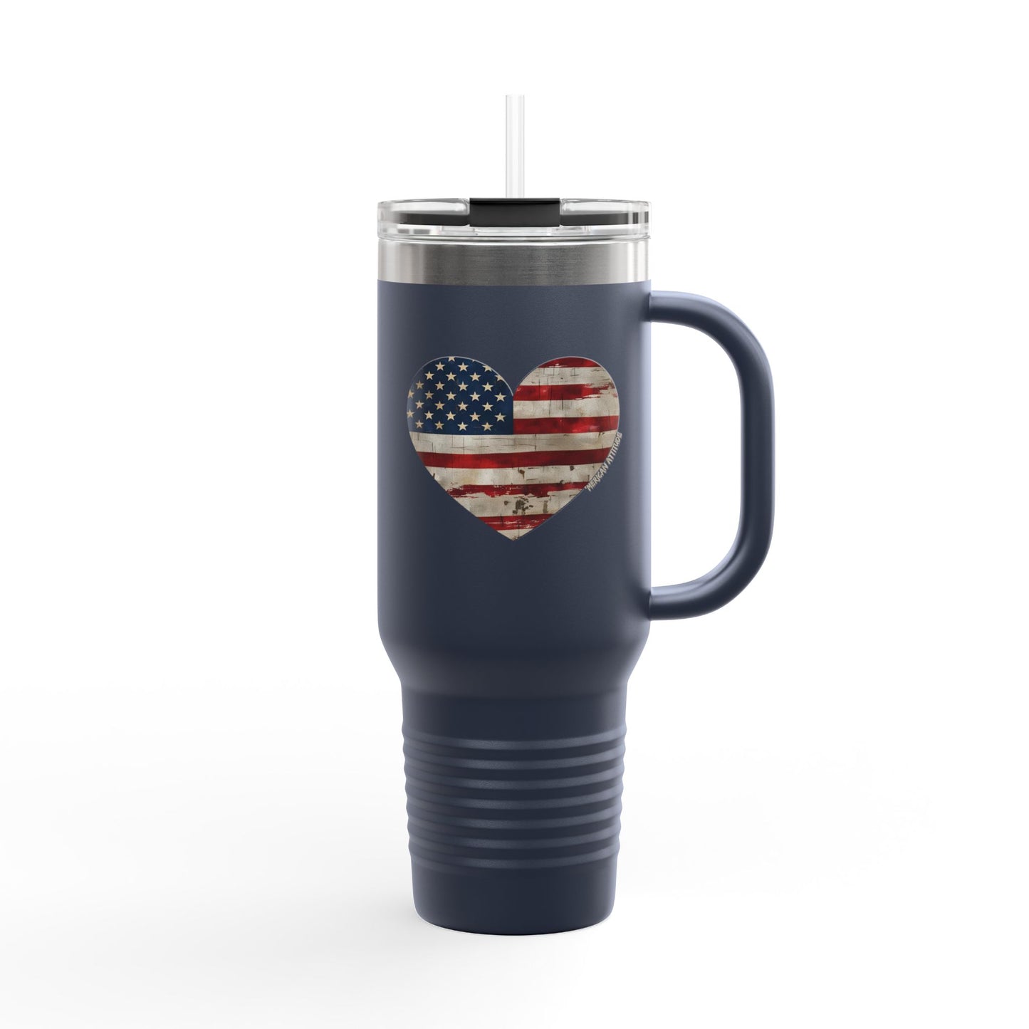 The Flag Is In Your Heart Tumbler (40oz)
