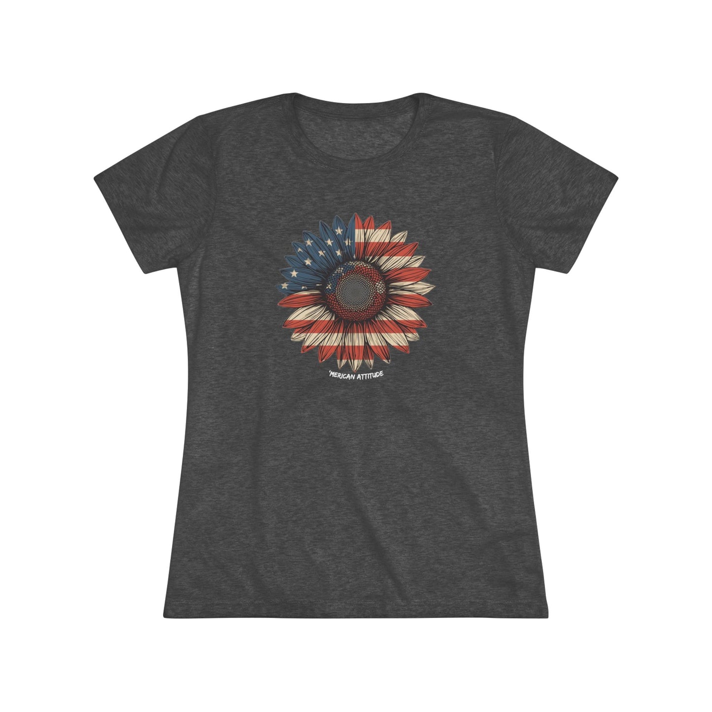 Old Glory Sunflower T-shirt (Women)