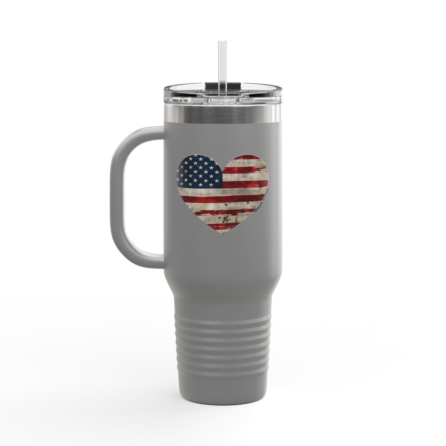 The Flag Is In Your Heart Tumbler (40oz)