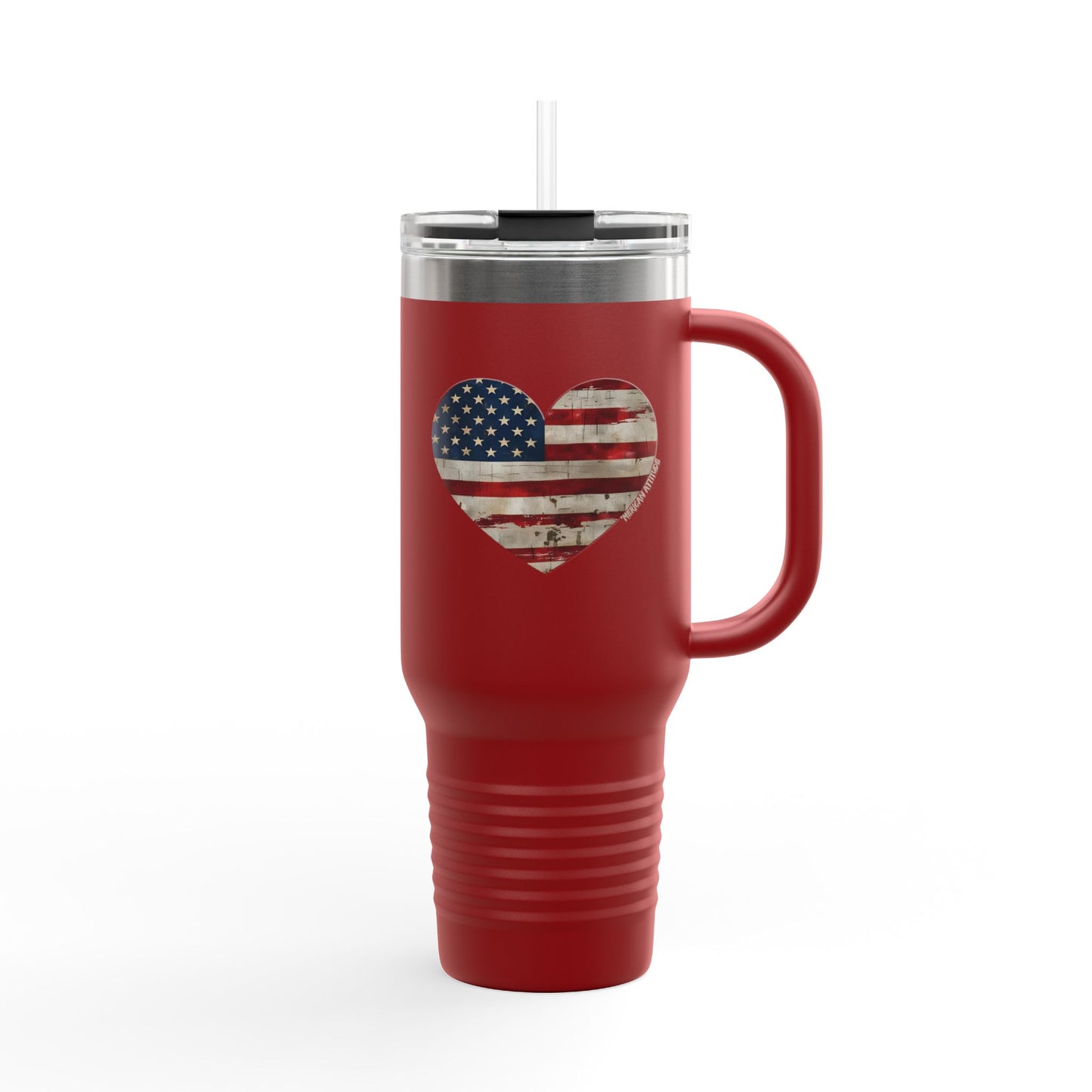 The Flag Is In Your Heart Tumbler (40oz)