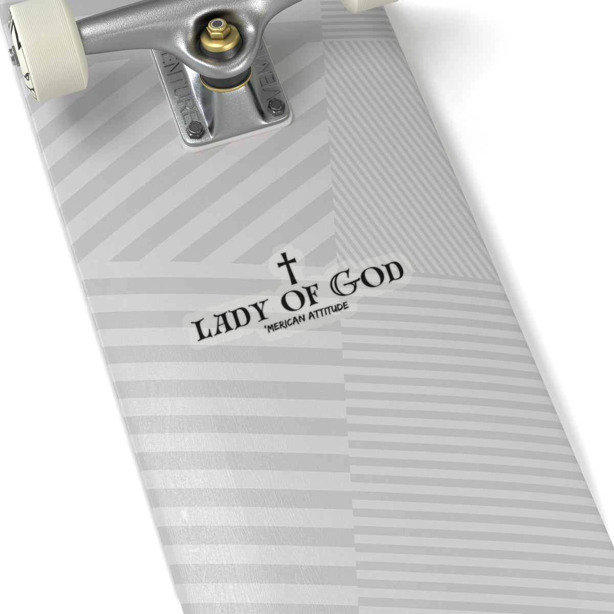 Lady of God Sticker (Black)