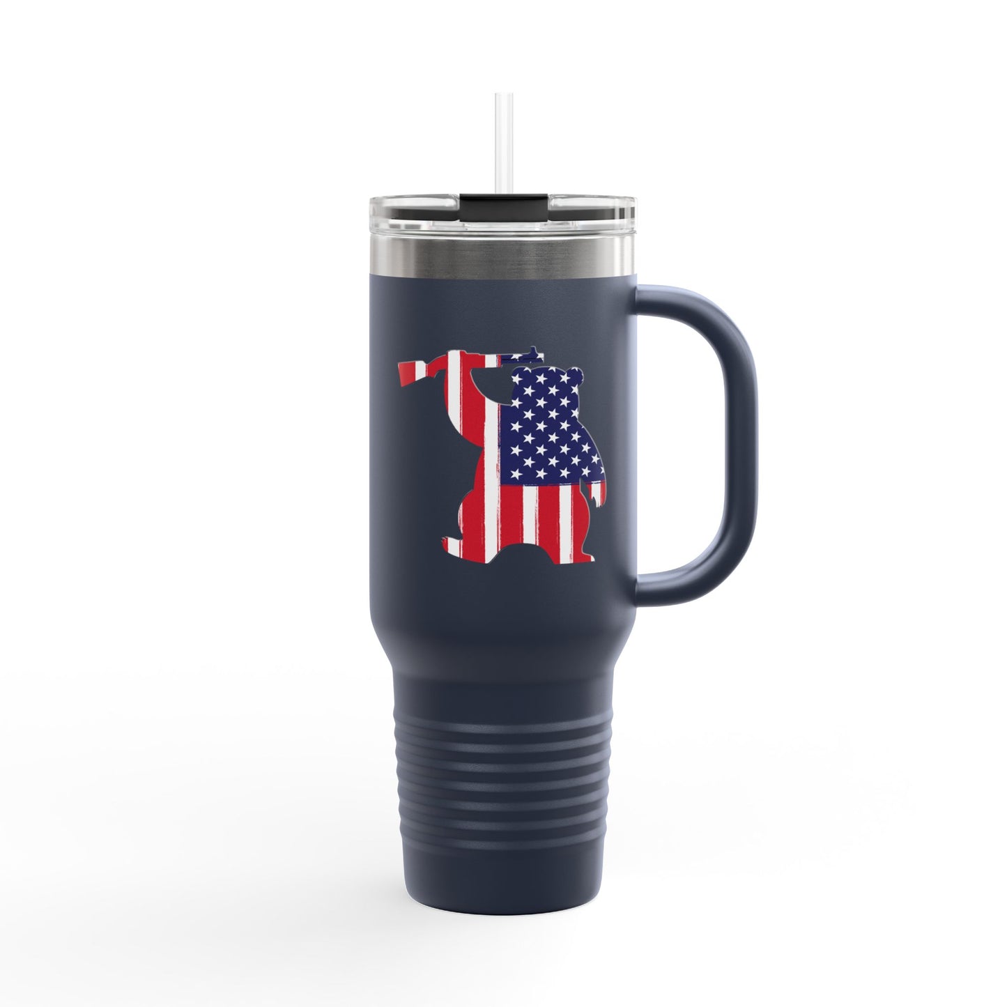 Armed Bear RW&B Tumbler (40oz)