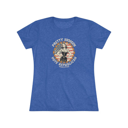 Pretty Women Vote Republican T-shirt (Women)