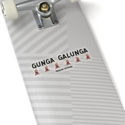 Gunga Galunga Sticker (Black)