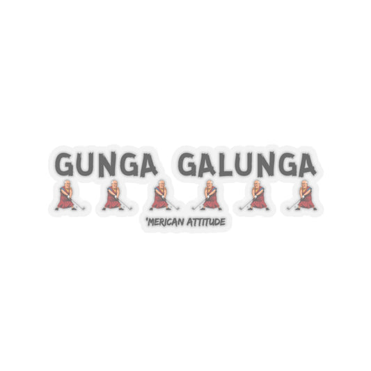 Gunga Galunga Sticker (Black)