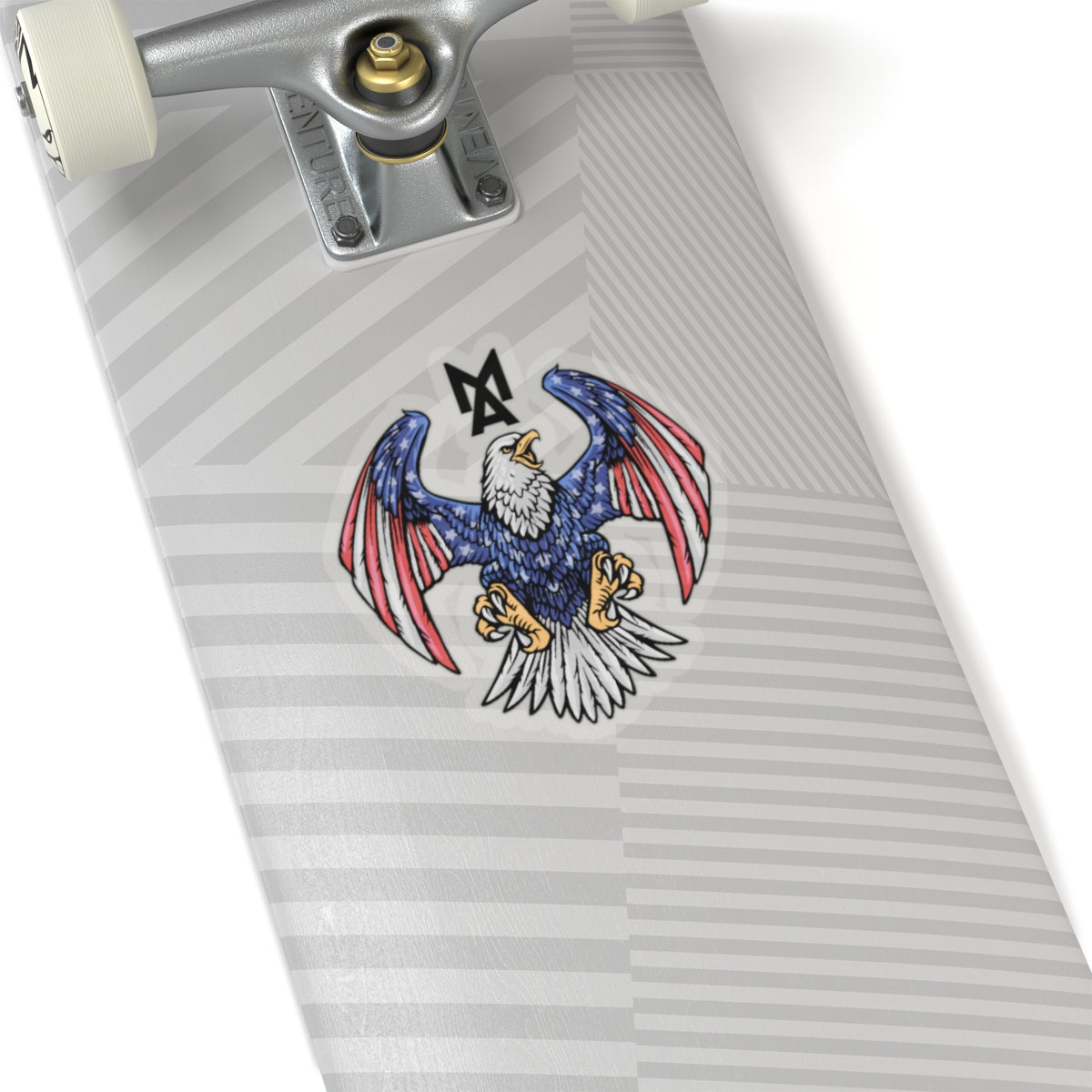 MA Eagle Logo Sticker (Black)