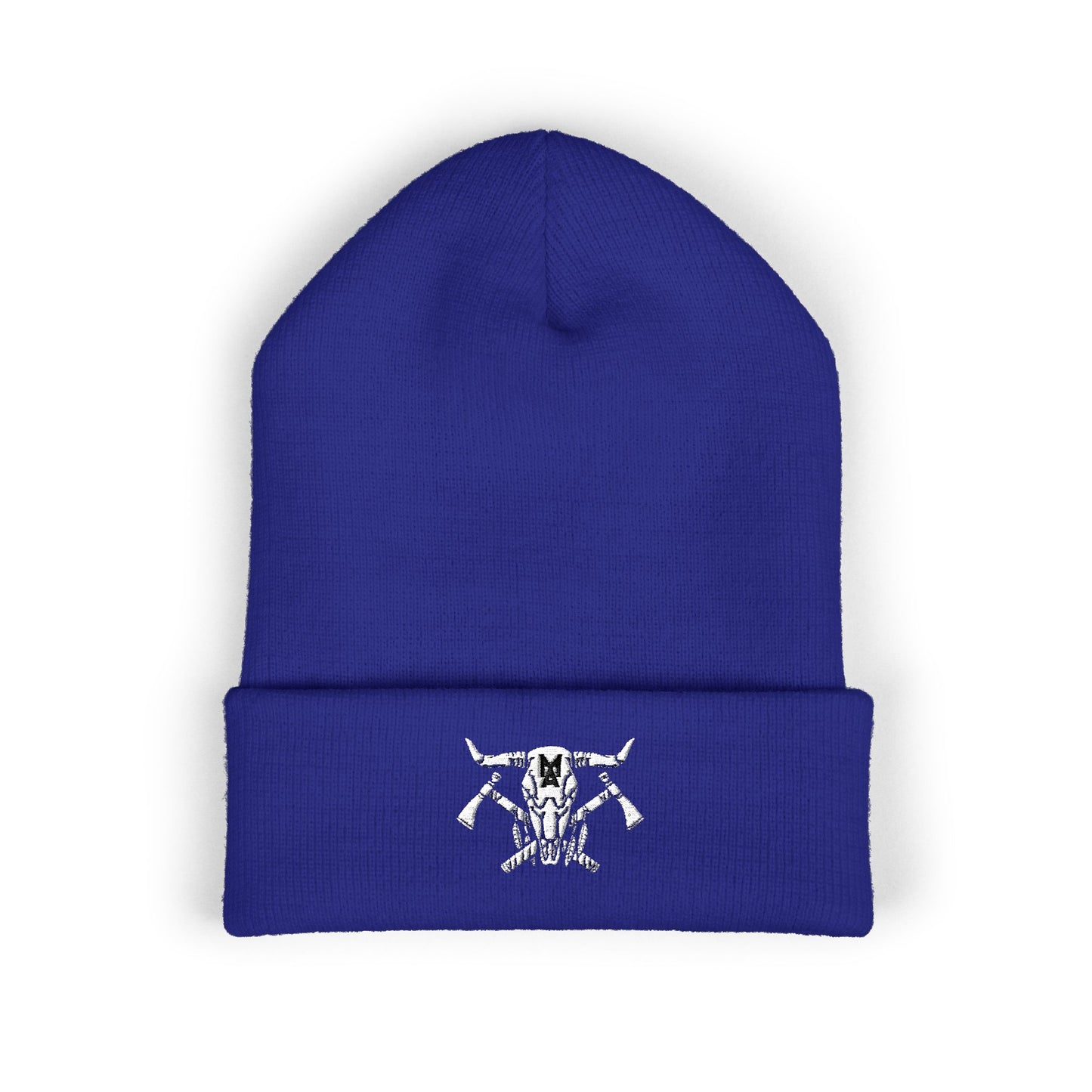 MA Skull & Hatchets Beanie 2