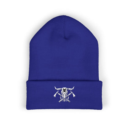 MA Skull & Hatchets Beanie 2