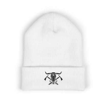 MA Skull & Hatchets Beanie 1