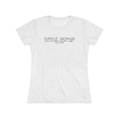 Simple Woman T-shirt (Women)