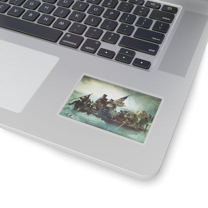 Christmas Night Crossing Sticker