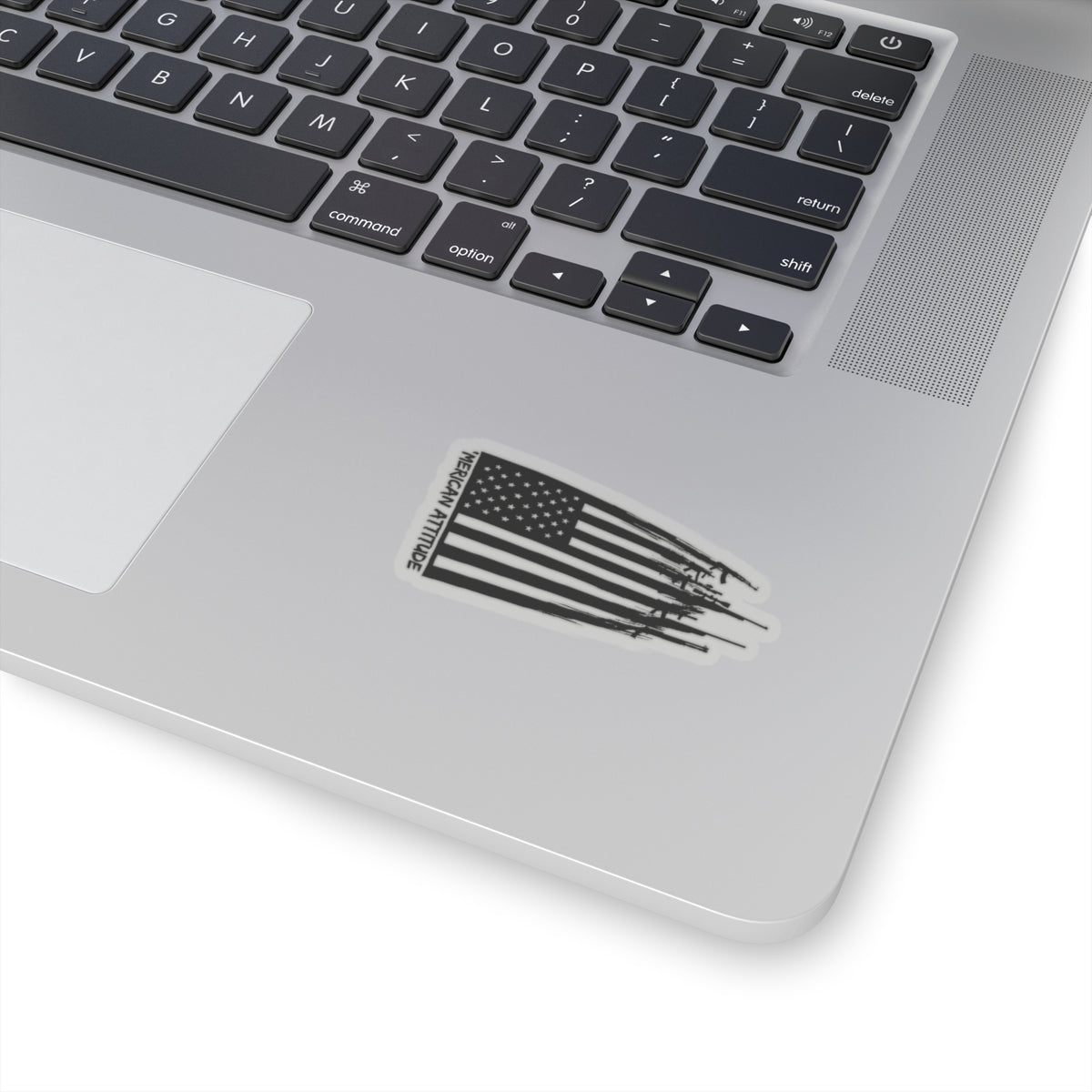 2A Flag Sticker (Black)