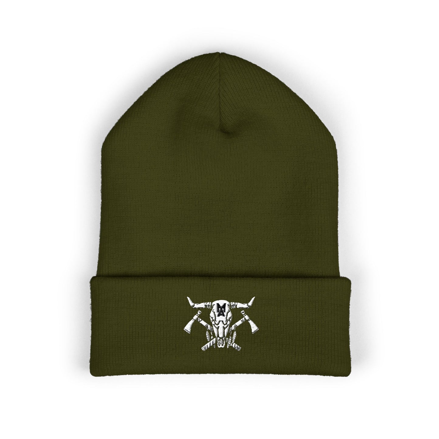 MA Skull & Hatchets Beanie 2