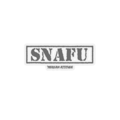 SNAFU Sticker (Black)