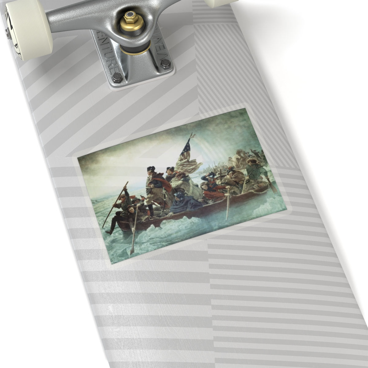 Christmas Night Crossing Sticker