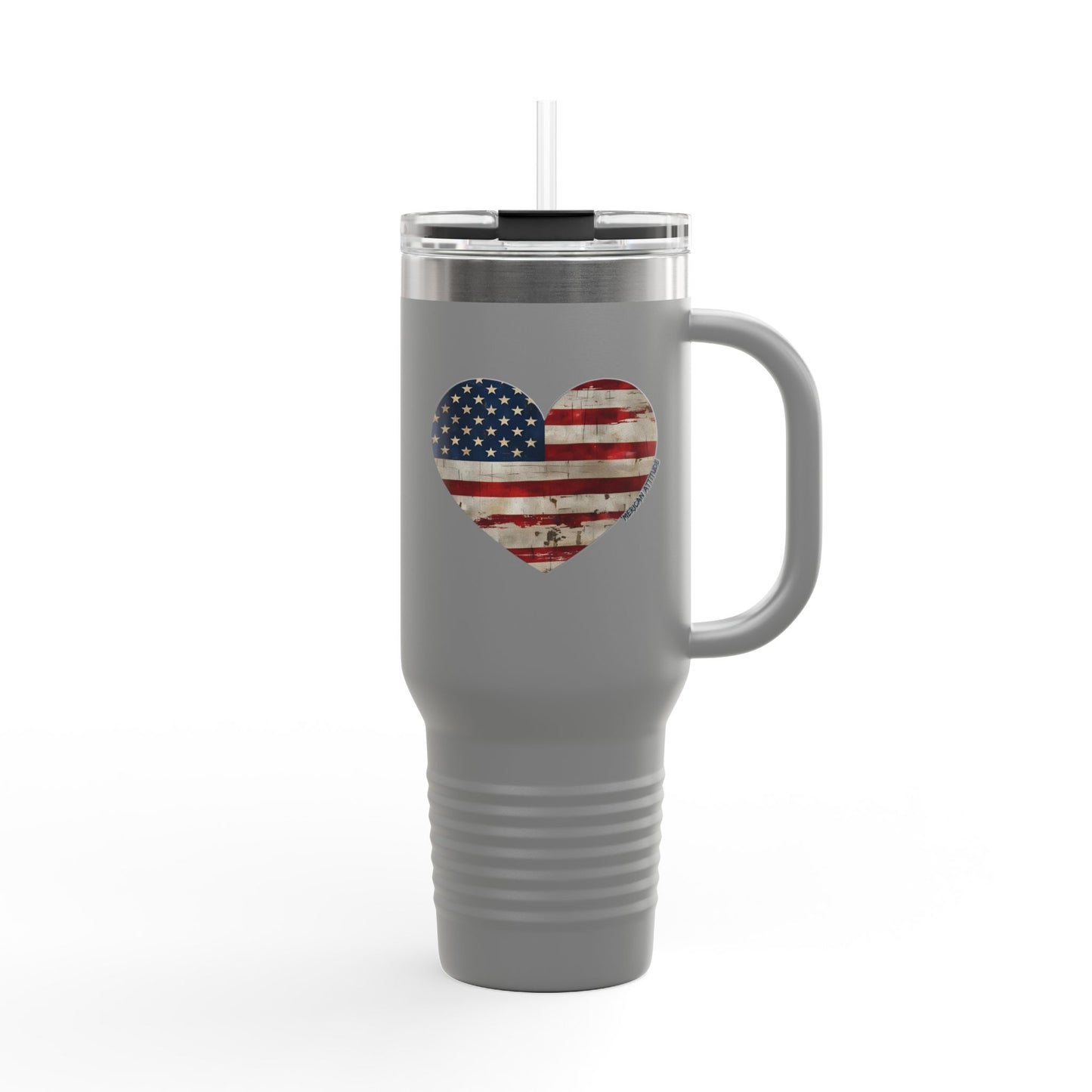 The Flag Is In Your Heart Tumbler (40oz)