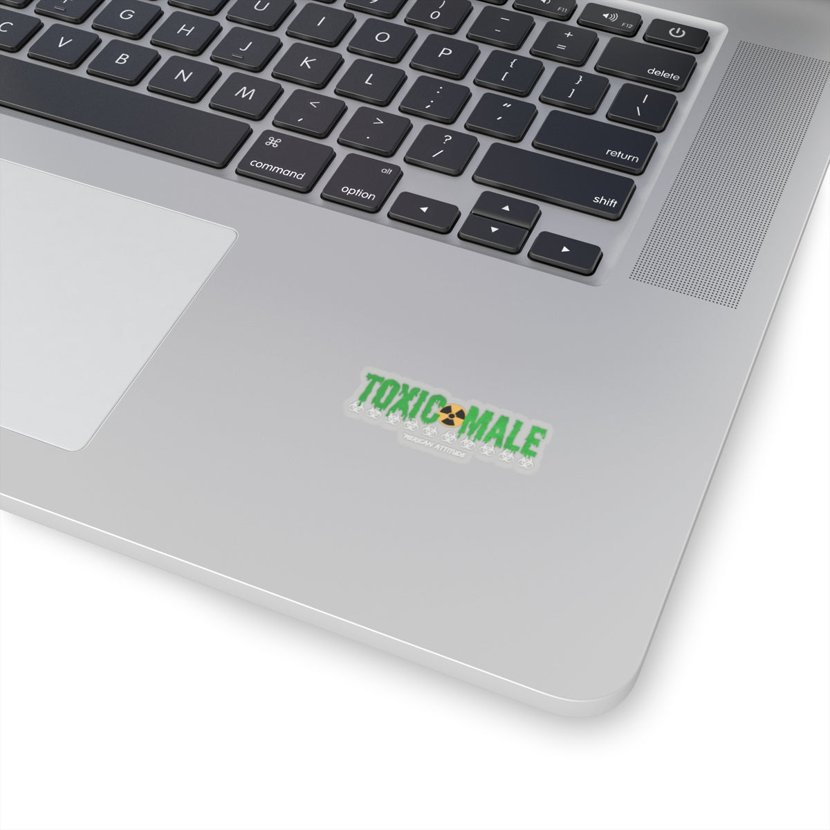 Toxic Male Sticker (White)