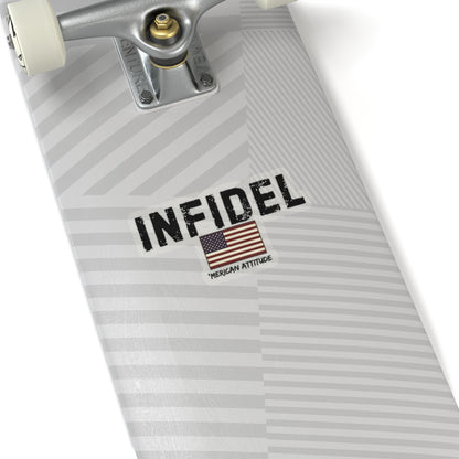 INFIDEL Sticker (Black)