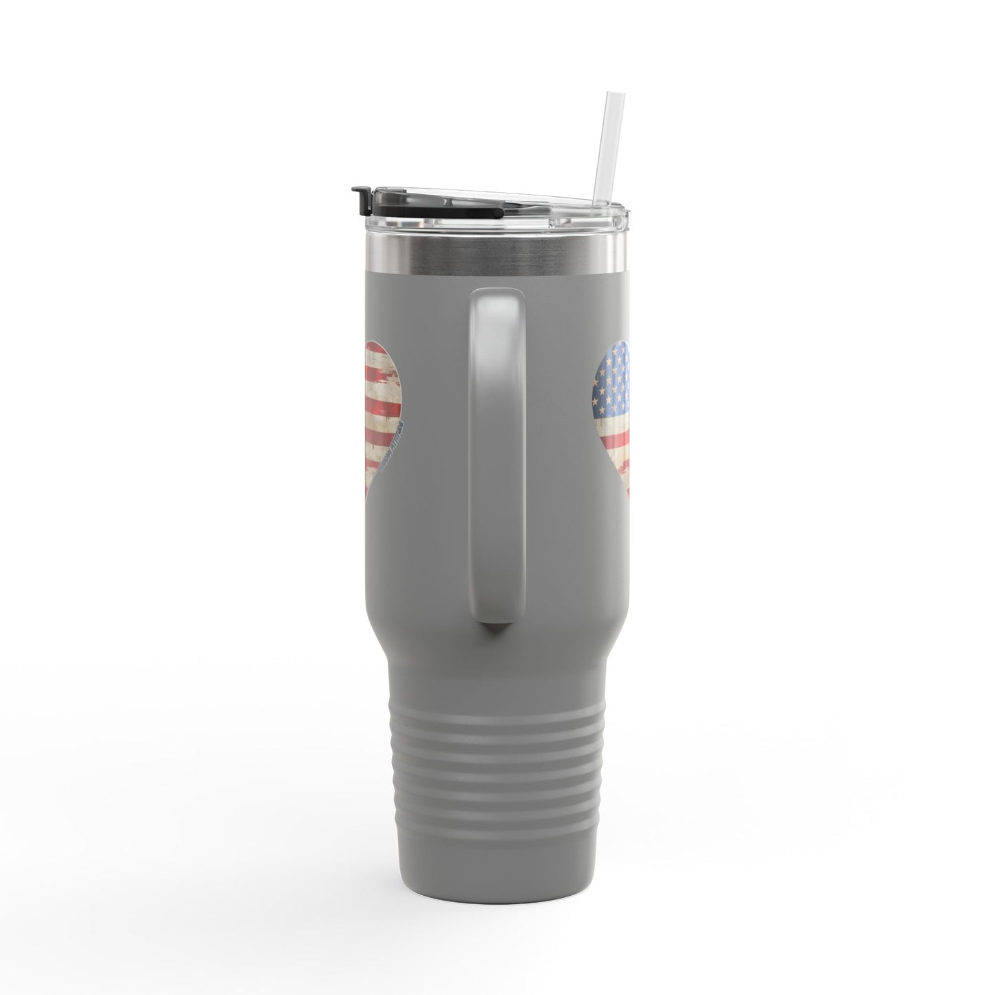 The Flag Is In Your Heart Tumbler (40oz)