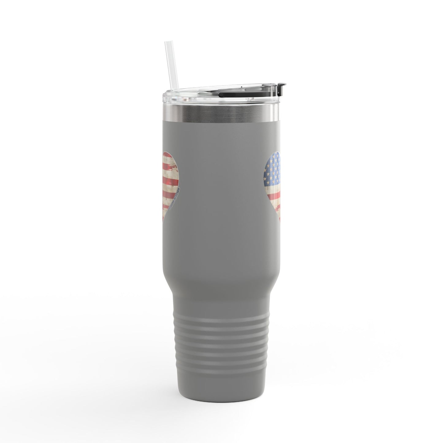 The Flag Is In Your Heart Tumbler (40oz)