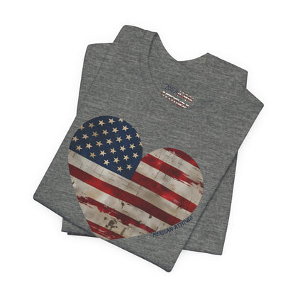 The Flag Is In Your Heart T-Shirt (Unisex)